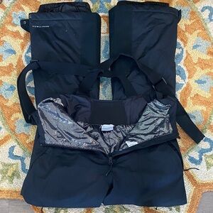 Columbia Omni Tech Black Bib Snow Pants